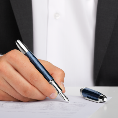 Montblanc Solitaire Blue